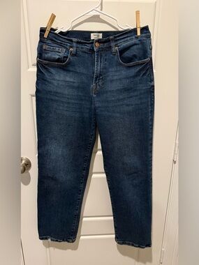 Kensie Jeans High Rise Straight Dark Blue Women’s Jeans